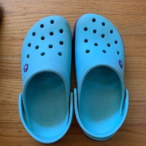 Light Blue Crocs